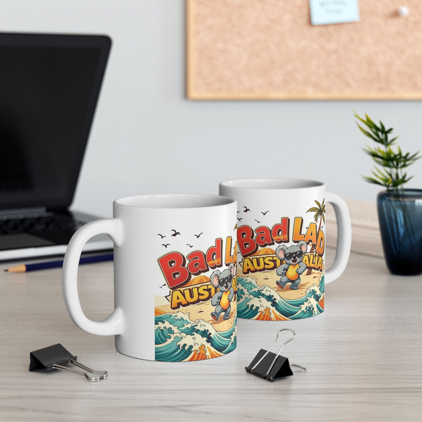 Beach Koala Coffee Mug
