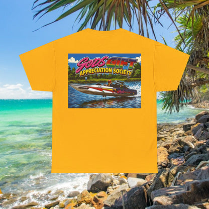 Gods Gift Appreciation Society - Tribute Range Australian Water Ski Racing Tee