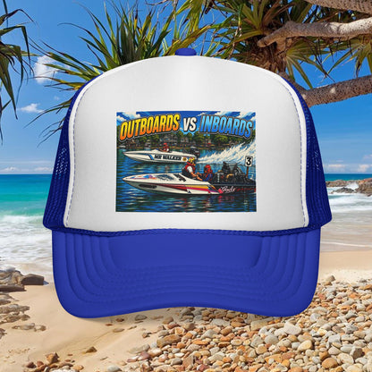 The Iconic GODS GIFT vs Mr WALKER battle is on this Bad Lad Oz Water Ski Racing Tribute Trucker Cap