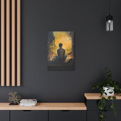 Hand Painted Canvas Wall Art Print - Serenity