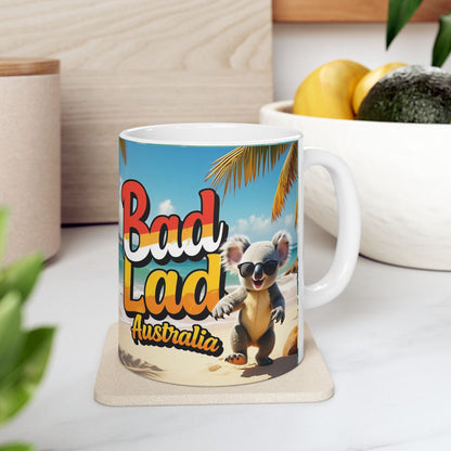Bad Lad Australian Pride Koala Mug