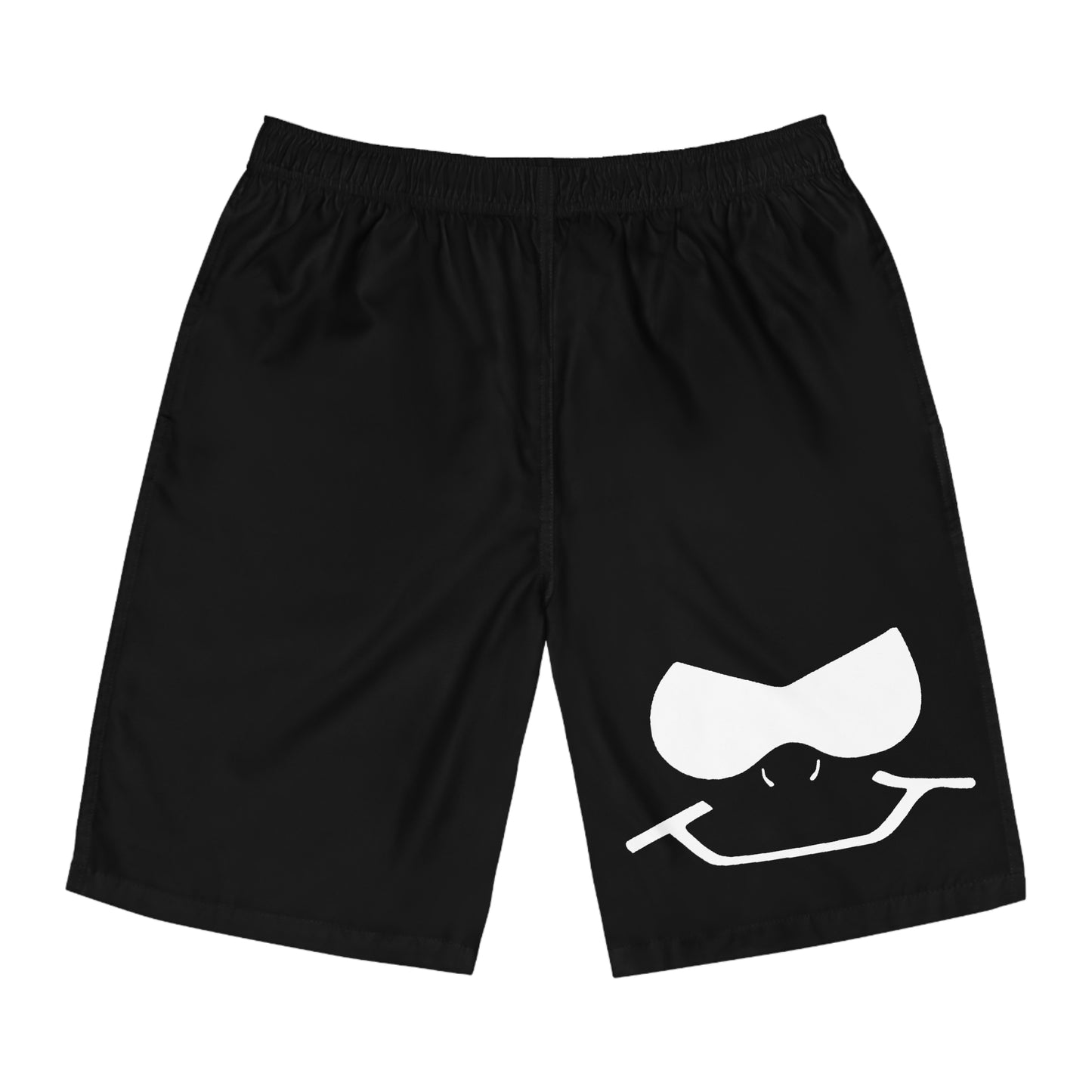 Men's Board Shorts — Bad Lad Smiley Graphic