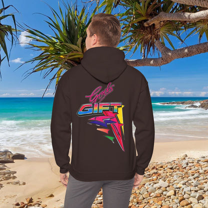 Gods Gift Water Ski Racing Hoodie | Powerboat Twin Turbo Retro Waterski Legend