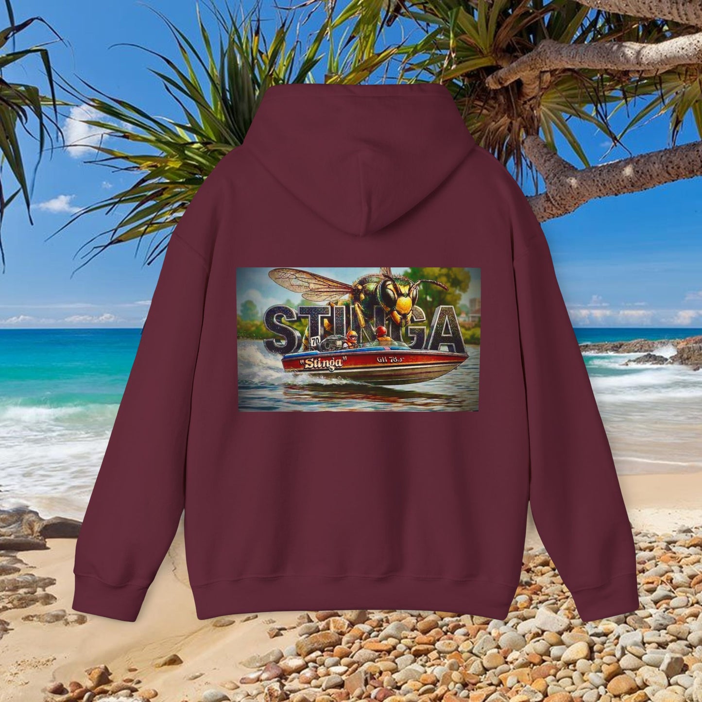 STINGA Bad Lad Oz Ski Racing Tribute Hoodie
