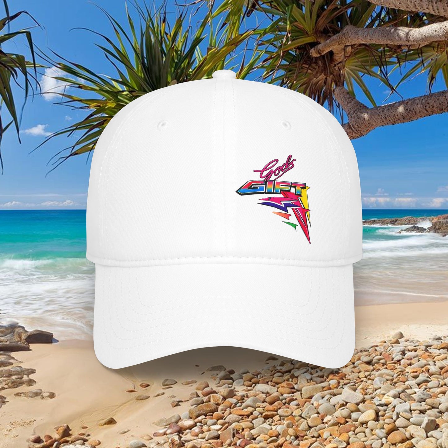 Water Ski Racing God’s Gift Tribute Cotton Cap