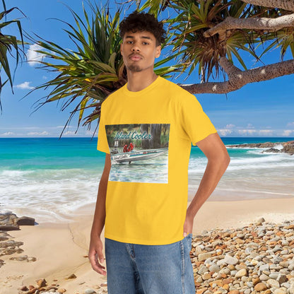 ISLAND 🏝️ COOLER Australian Water Ski Racing Tribute Range T-shirt Celebrates the Original Kings of the Murray