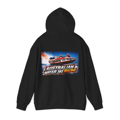 Australian Water Ski Racing Old School legend SHOWDOWN, is featured on this Bad Lad Tribute hoodie sweatshirt