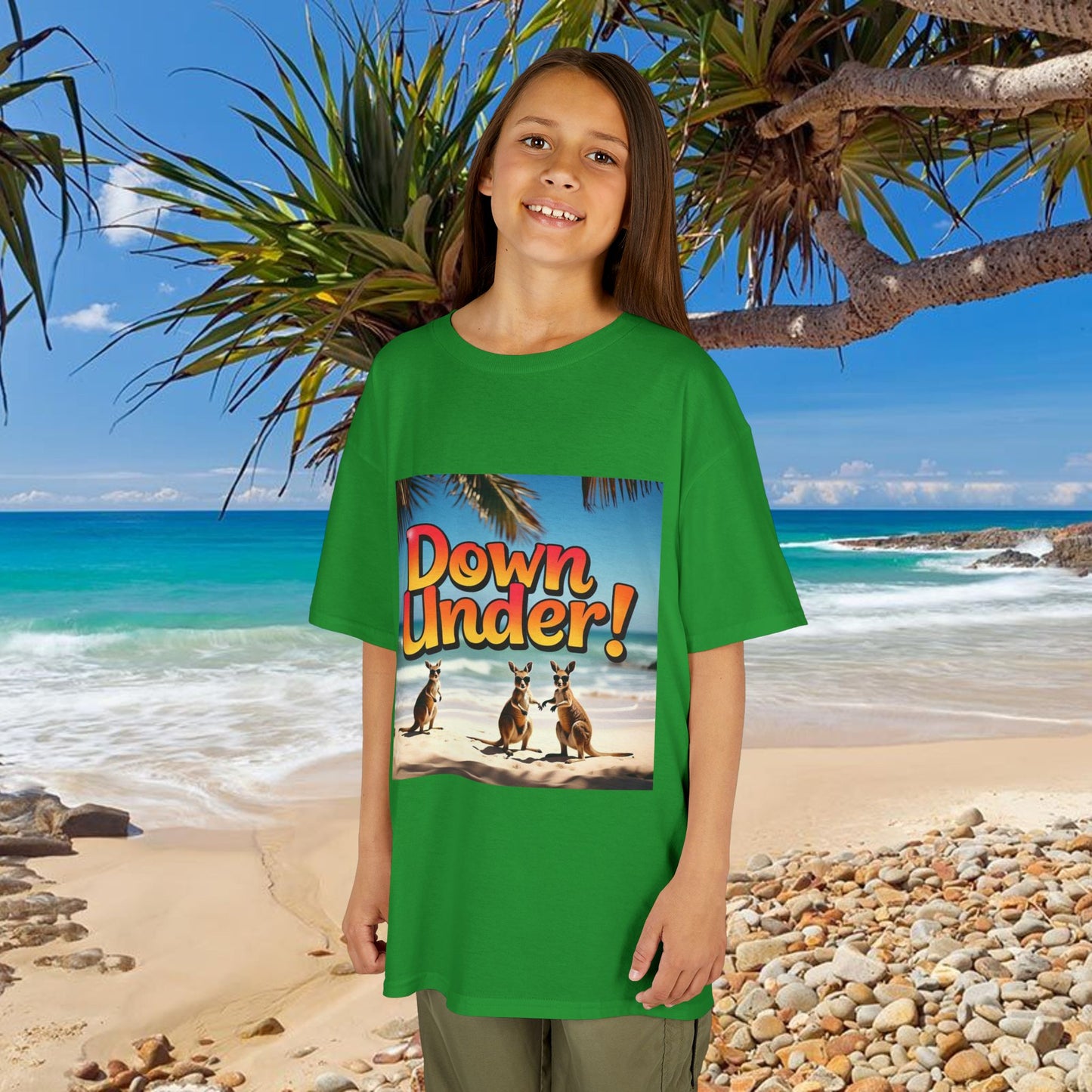 Down Under Kids Aussie Pride Tee