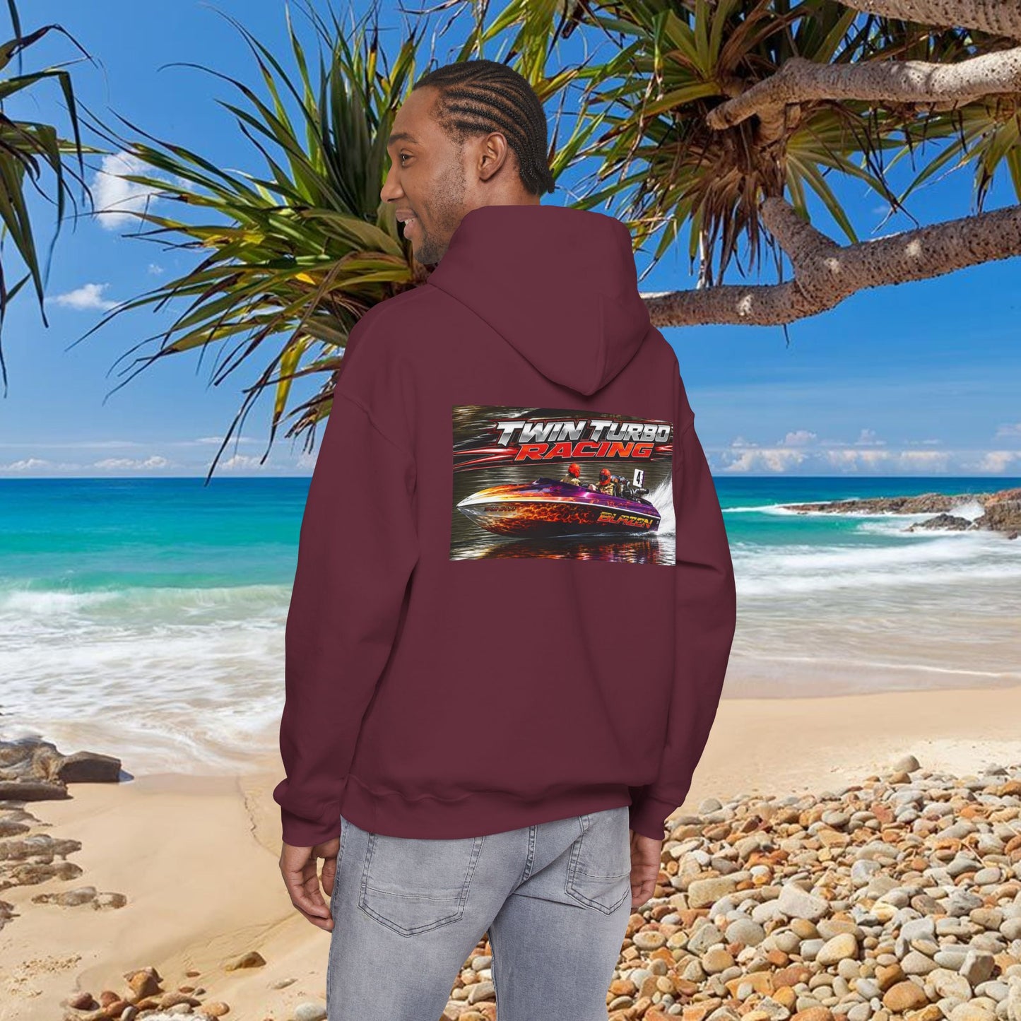 The Tribute Range - 🔥  BLAZEN’ 🔥 Australian Water Ski Racing Hoodie. Bad Lad Oz has paid homage to the iconic Blazen’ in memory of the late Noel Griffin