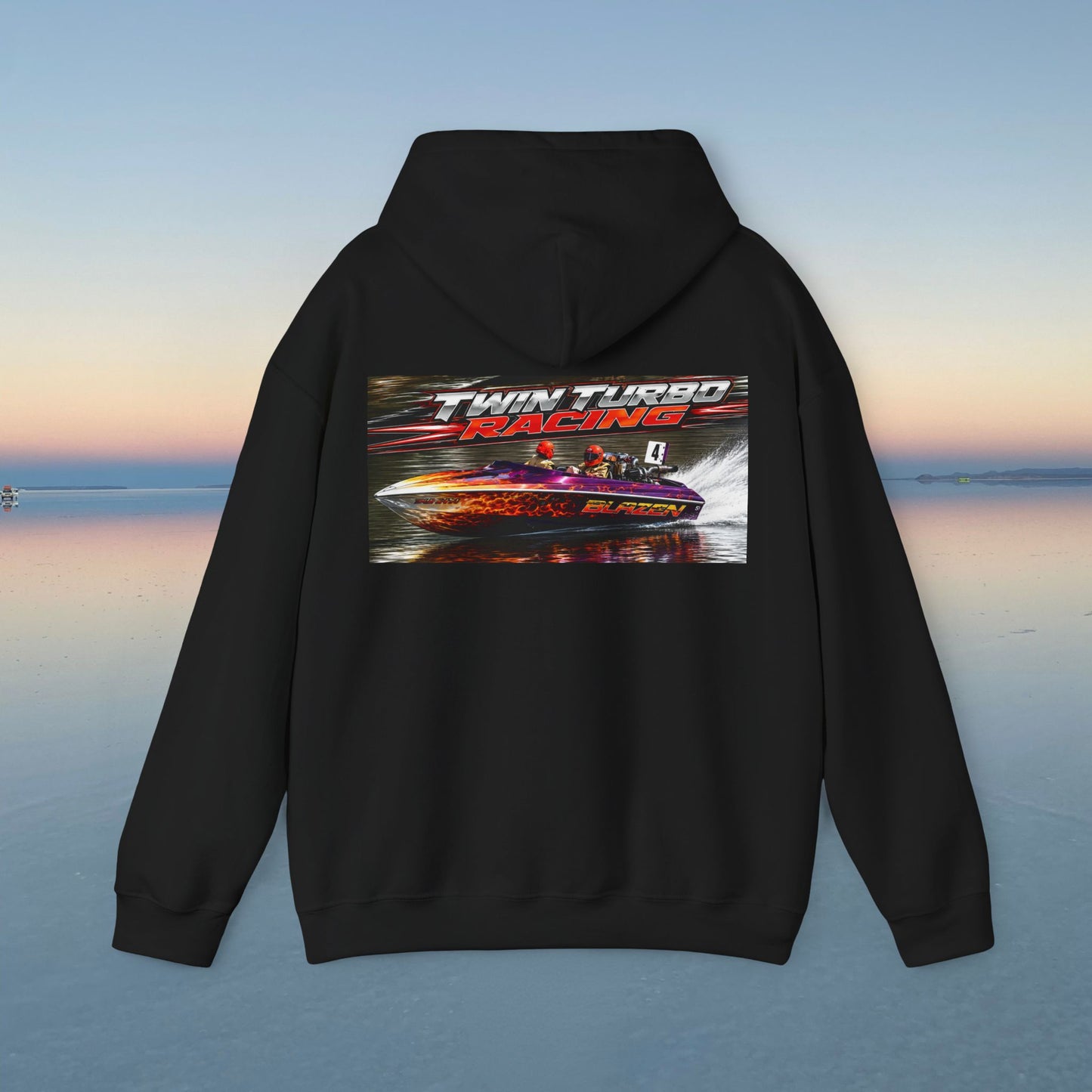 The Tribute Range - 🔥  BLAZEN’ 🔥 Australian Water Ski Racing Hoodie. Bad Lad Oz has paid homage to the iconic Blazen’ in memory of the late Noel Griffin