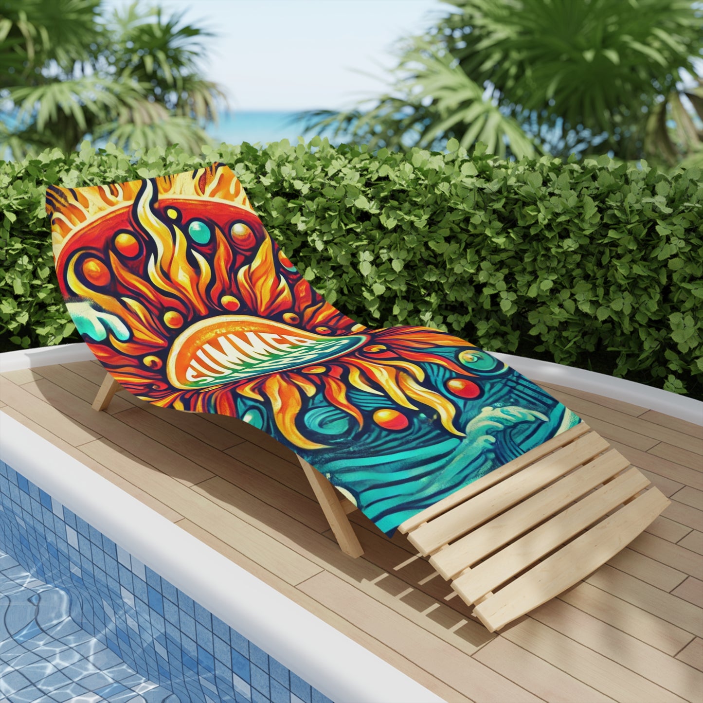 Summer Vibes Beach Towel