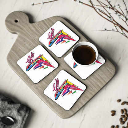 Gods Gift Tribute Drink Coasters