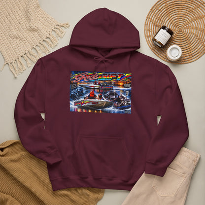 Gods Gift Tribute Hoodie Unisex Heavy Blend™ Hooded Sweatshirt Old School cool from Bad Lad Oz of the boat that changed the game Great Gift