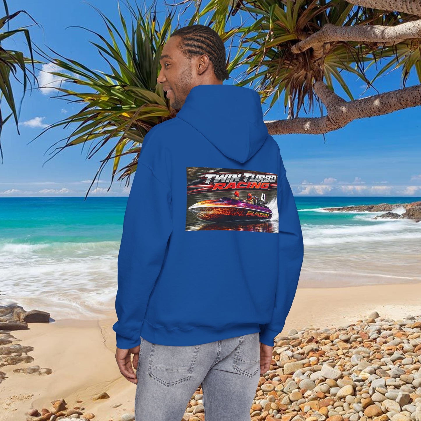 The Tribute Range - 🔥  BLAZEN’ 🔥 Australian Water Ski Racing Hoodie. Bad Lad Oz has paid homage to the iconic Blazen’ in memory of the late Noel Griffin
