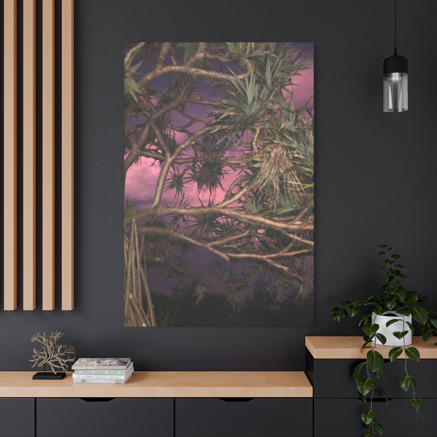 Nature Photography Canvas - Pandanas Tree