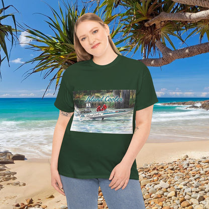 ISLAND 🏝️ COOLER Australian Water Ski Racing Tribute Range T-shirt Celebrates the Original Kings of the Murray