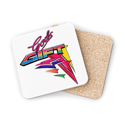 Gods Gift Tribute Drink Coasters