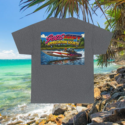 Gods Gift Appreciation Society - Tribute Range Australian Water Ski Racing Tee