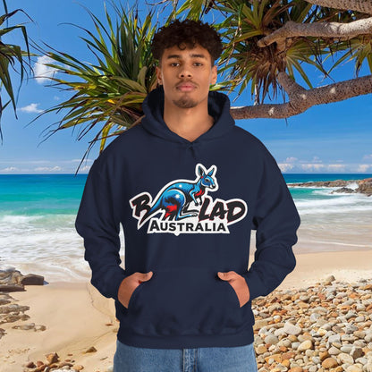 Bad Lad Australia Ski Racing Roo Hoodie