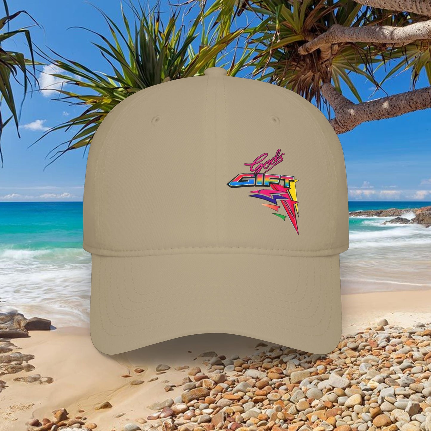Water Ski Racing God’s Gift Tribute Cotton Cap