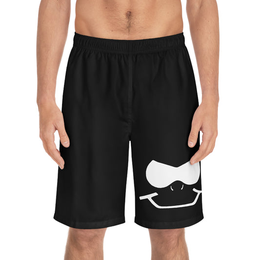 Men's Board Shorts — Bad Lad Smiley Graphic