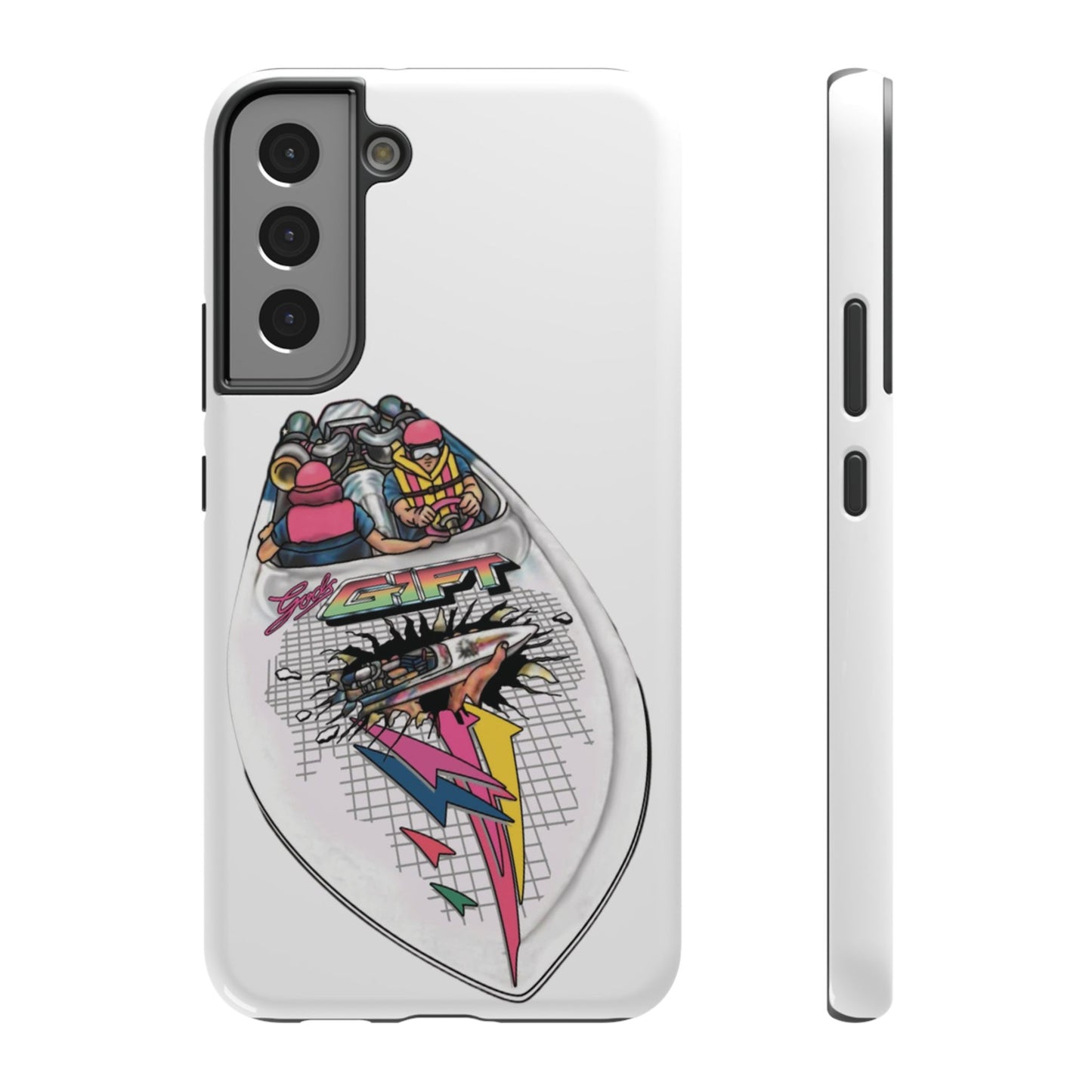 Australian Water Ski Racing Impact Resistant Gods Gift Tribute Phone Cover