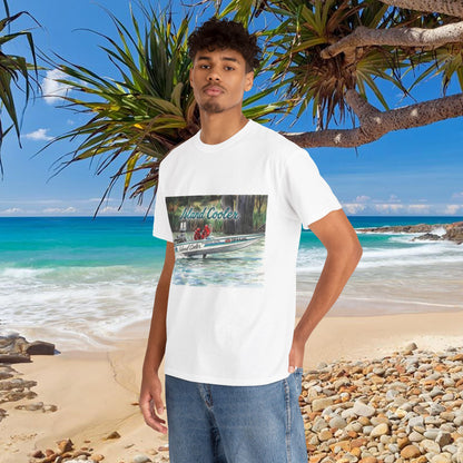 ISLAND 🏝️ COOLER Australian Water Ski Racing Tribute Range T-shirt Celebrates the Original Kings of the Murray