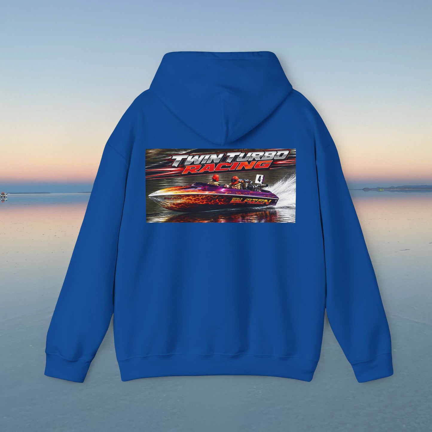 The Tribute Range - 🔥  BLAZEN’ 🔥 Australian Water Ski Racing Hoodie. Bad Lad Oz has paid homage to the iconic Blazen’ in memory of the late Noel Griffin
