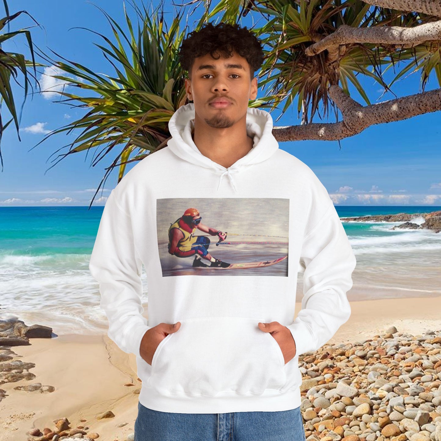 Down Low Water Ski Racing Hoodie