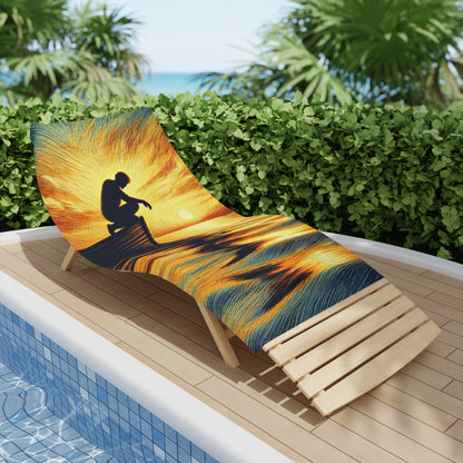 Local Art Beach Towel - Reflection