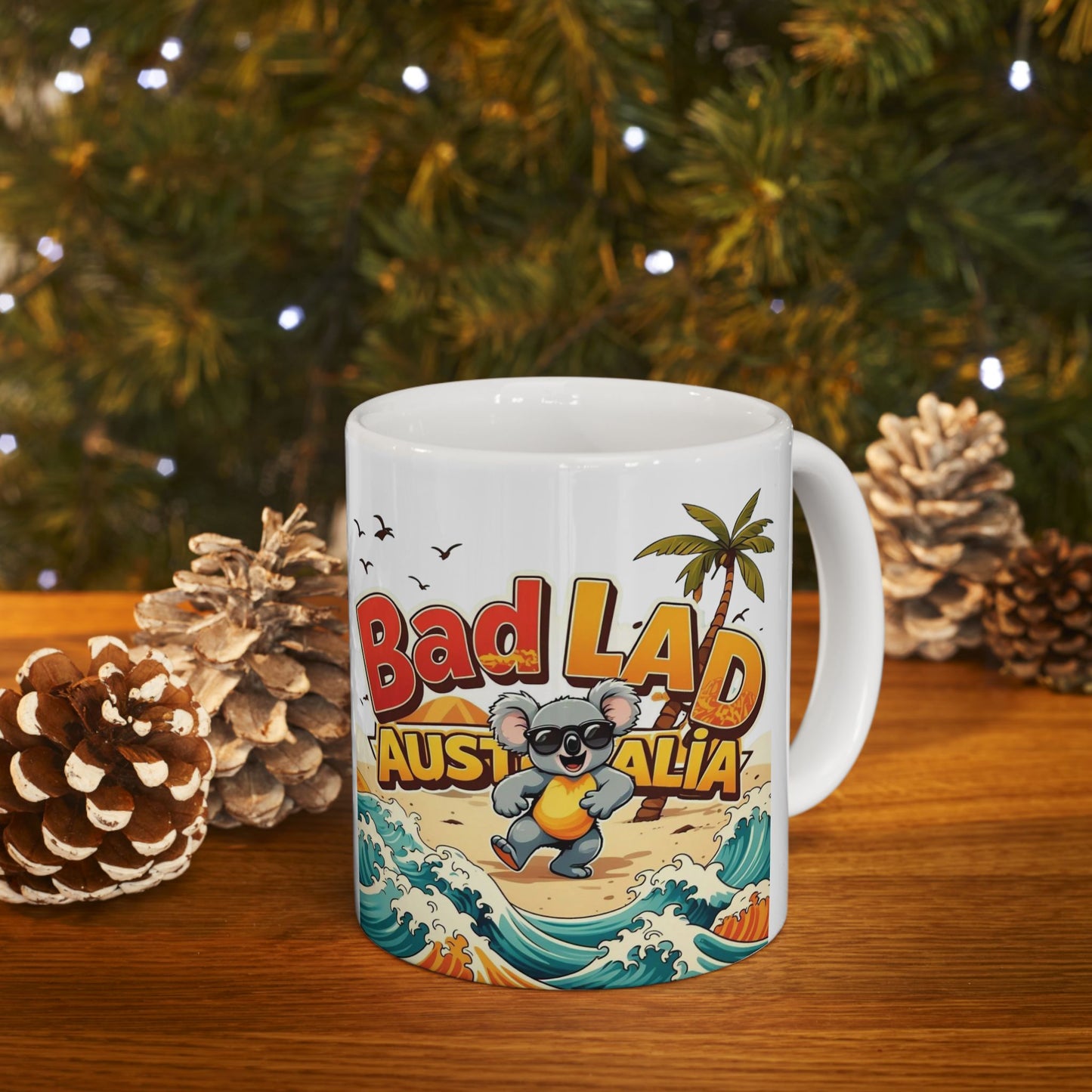 Beach Koala Coffee Mug