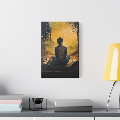 Hand Painted Canvas Wall Art Print - Serenity