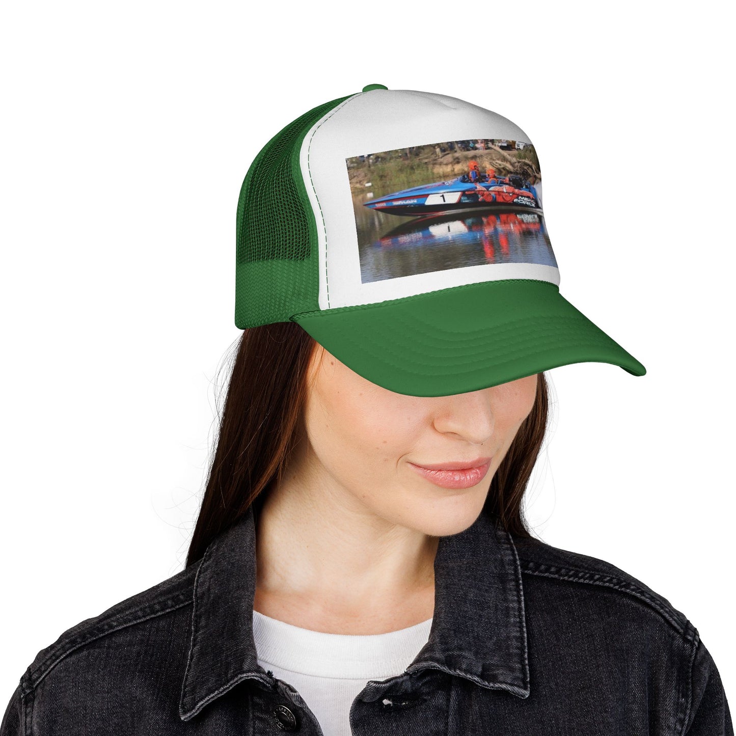 🇦🇺 Australian Water Ski Racing tribute with this cool 😎 Trucker Cap - MERC FORCE. Bad Lad Oz is paying homage to the speed demon itself in this Collection