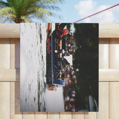 Water Ski Beach Towel - “Gods Gift" Australian Water Ski Racing