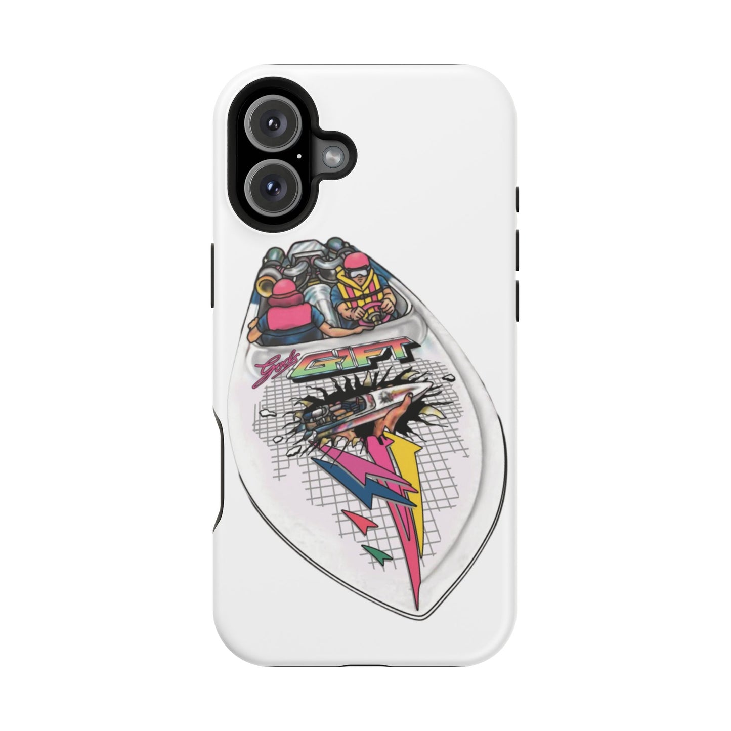 Australian Water Ski Racing Impact Resistant Gods Gift Tribute Phone Cover
