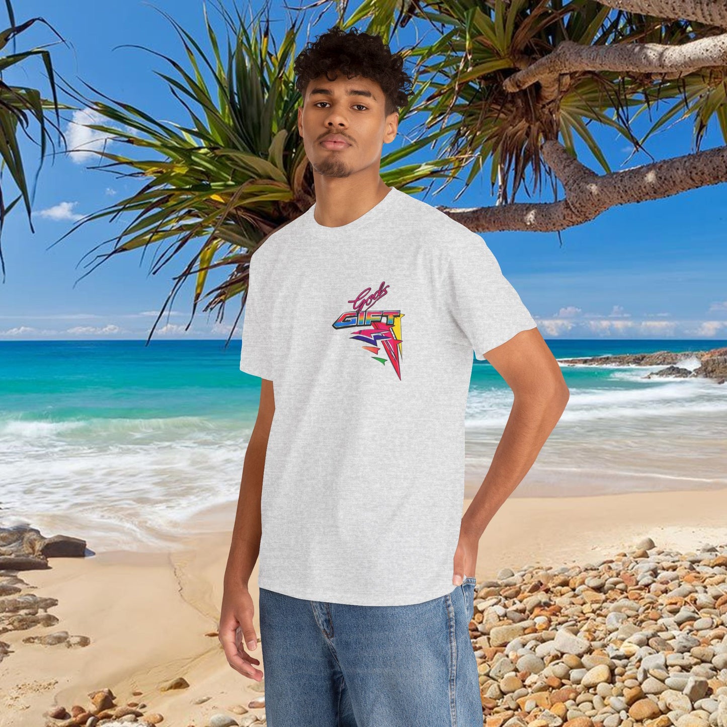 LIMITTED ADDITION Gods Gift Front & Back Waterski Racing Tribute Tee | Twin Turbo Old School Aussie Champion Game Changer