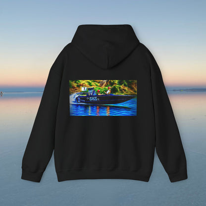 The Tribute Range - THE AXE -  Australian Water Ski Racing Hoodie. Bad Lad Oz has paid homage to the iconic THE AXE with our Tribute Collection