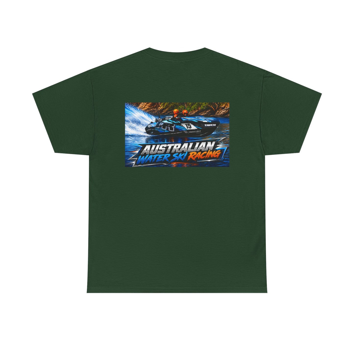 Australian Water Ski Racing Tee featuring the Champion Team from TR  Waterski Race T-shirts