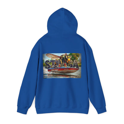 Copy of Copy of The Tribute Range - STINGA Australian Water Ski Racing Hoodie. Bad Lad Oz has paid homage to the iconic STINGA with our Tribute Collection