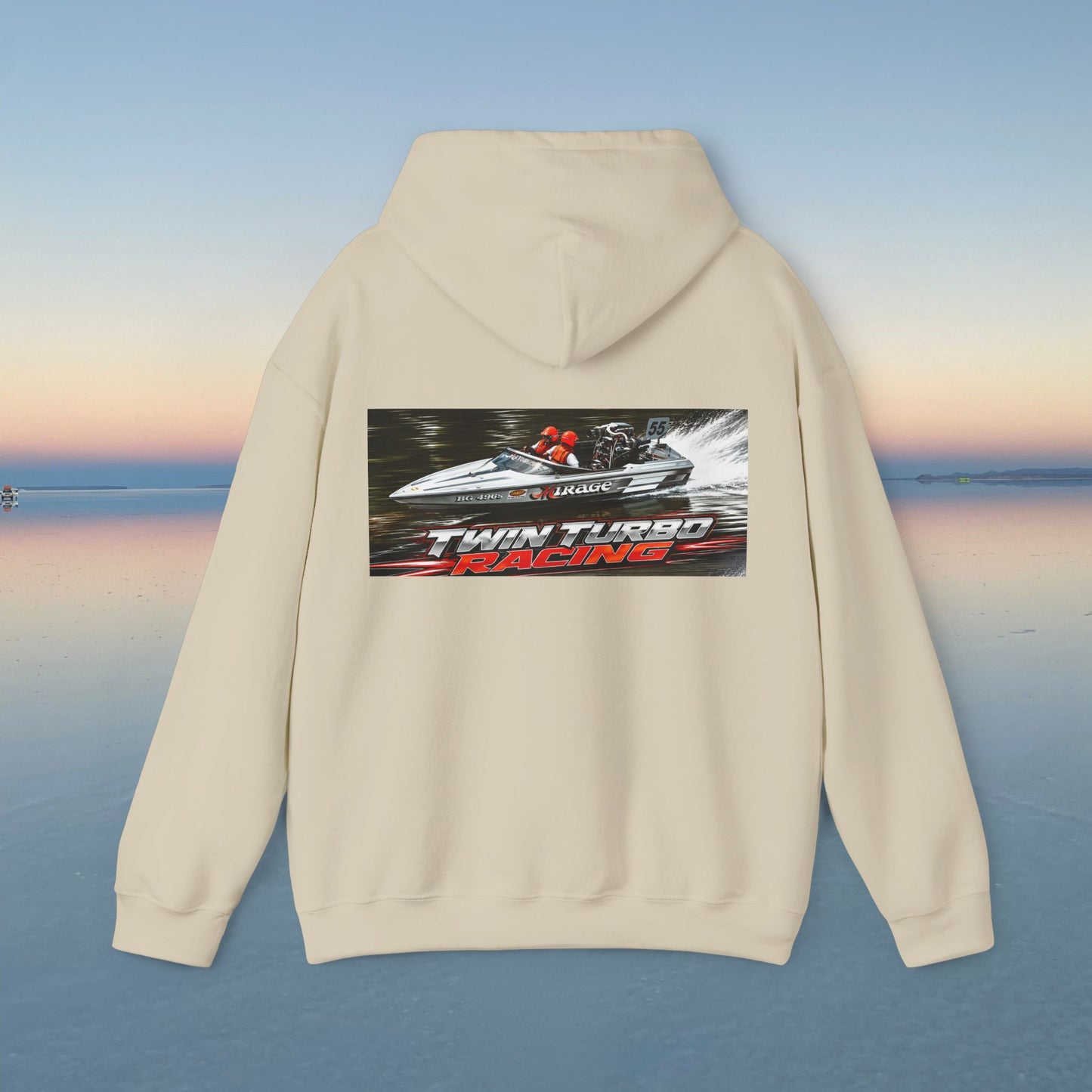 Bad Lad Oz Tribute Range - MIRAGE Australian Water Ski Racing Hoodie. Bad Lad Oz has paid homage to the iconic Mirage with our  Australian Water Ski Racing Tribute Collection