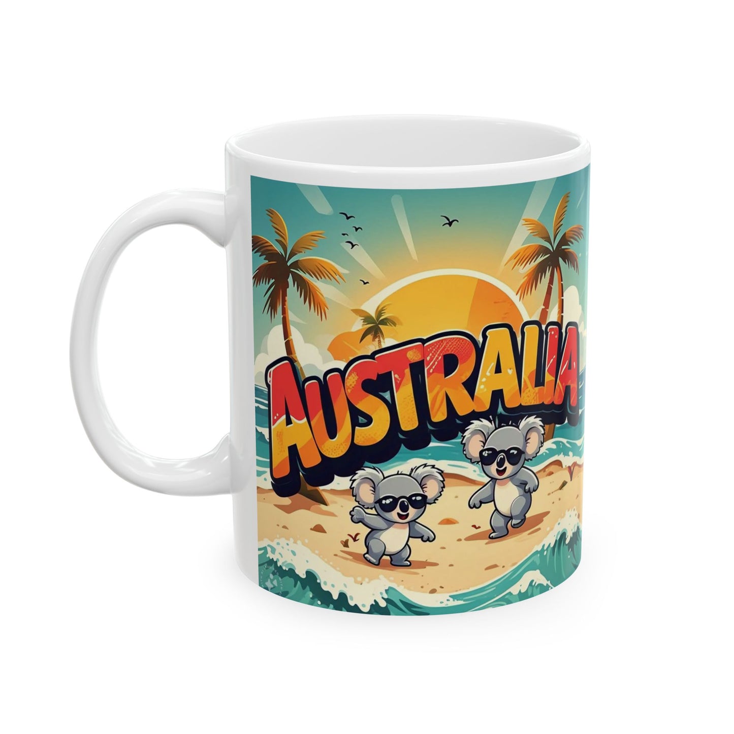 Bad Lad Australian Pride Koala Mug