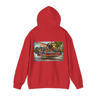 Copy of Copy of The Tribute Range - STINGA Australian Water Ski Racing Hoodie. Bad Lad Oz has paid homage to the iconic STINGA with our Tribute Collection