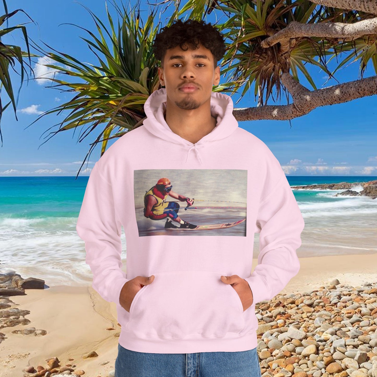 Down Low Water Ski Racing Hoodie