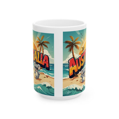 Bad Lad Australian Pride Koala Mug