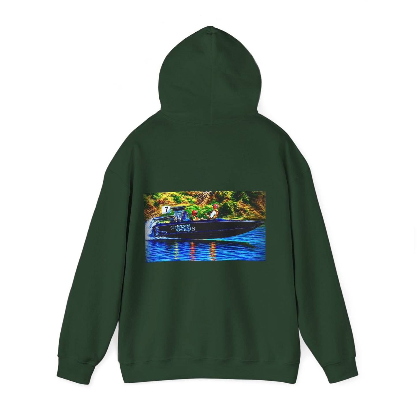 The Tribute Range - THE AXE -  Australian Water Ski Racing Hoodie. Bad Lad Oz has paid homage to the iconic THE AXE with our Tribute Collection