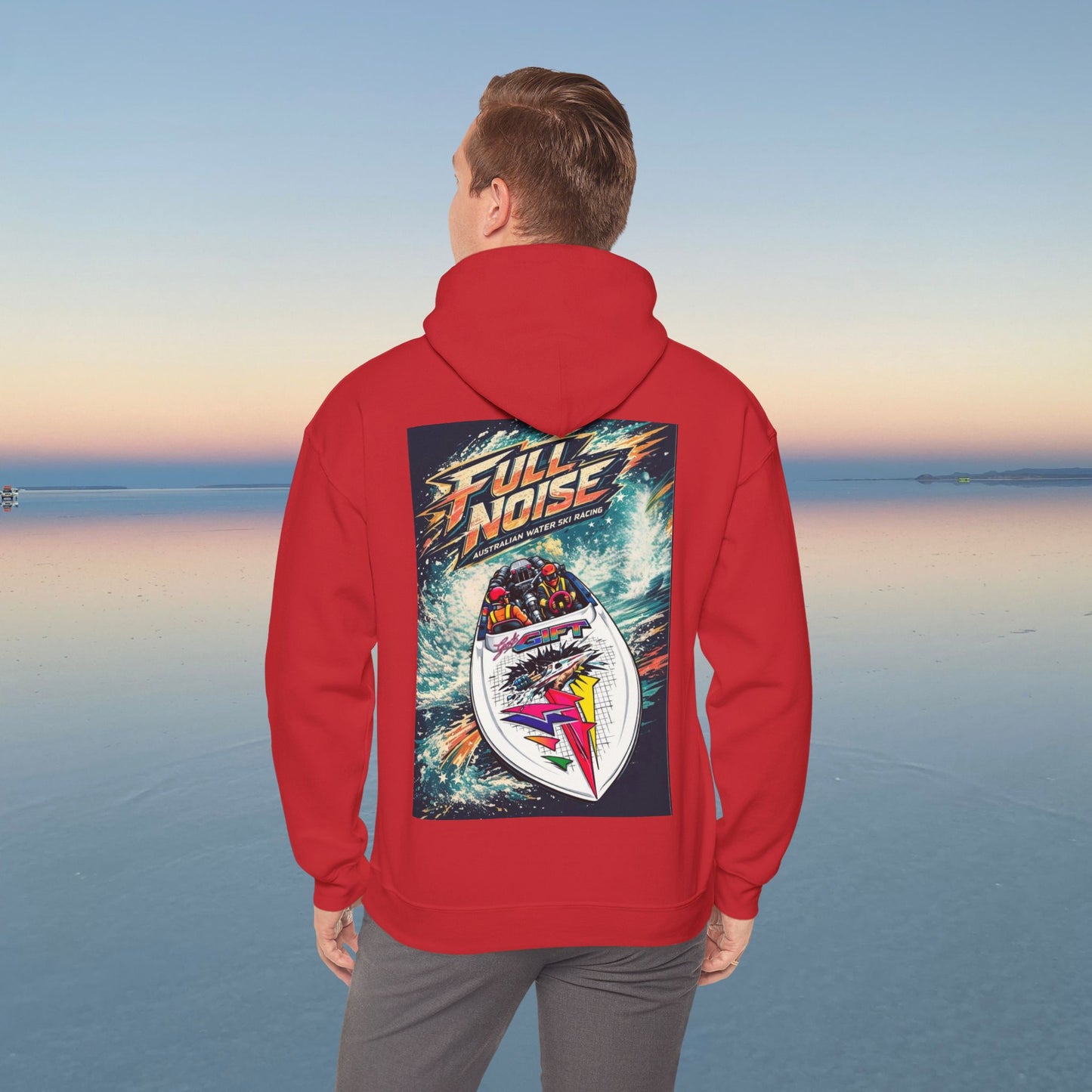 Gods Gift Water Ski Racing Hoodie | Powerboat Twin Turbo Retro Waterski Legend