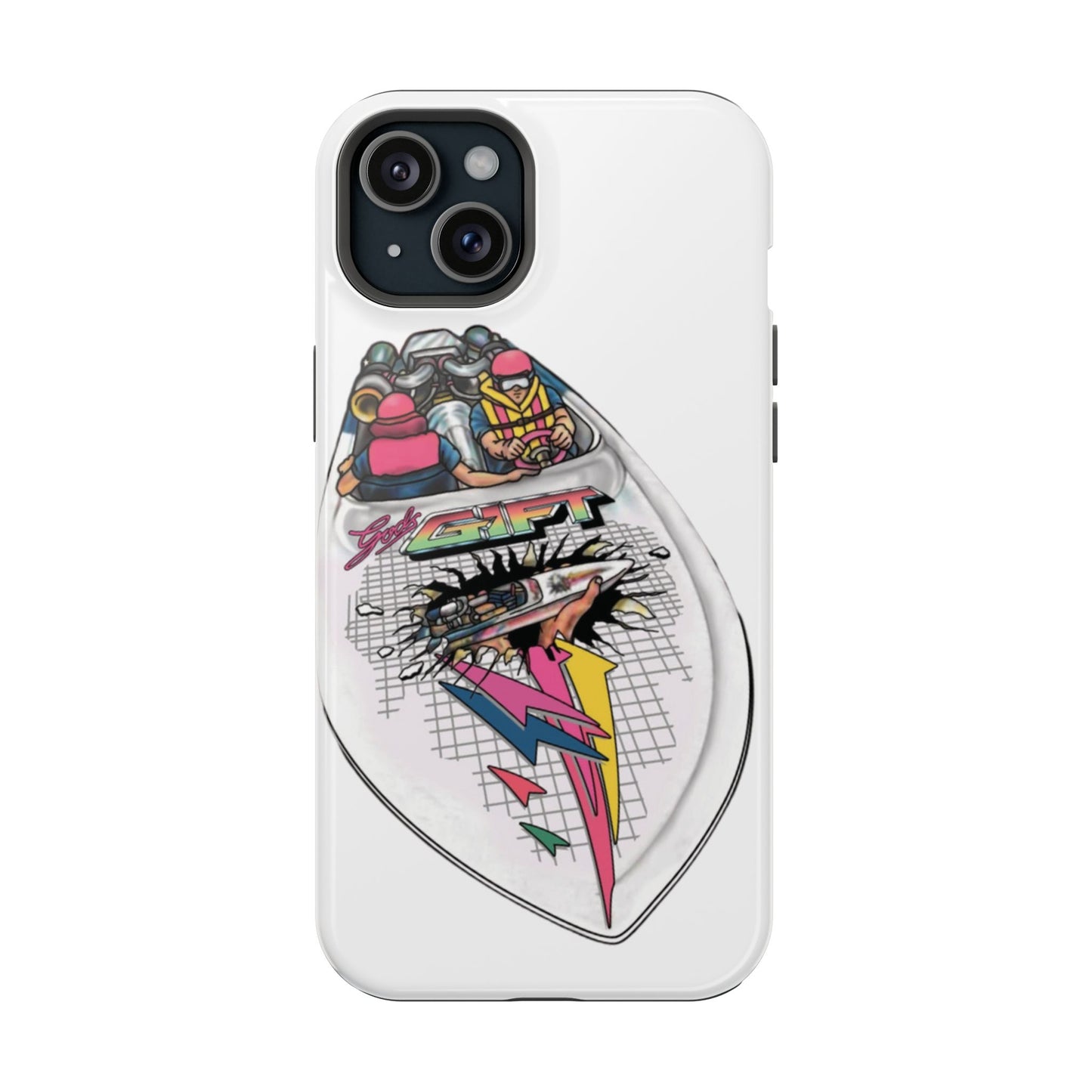 Australian Water Ski Racing Impact Resistant Gods Gift Tribute Phone Cover