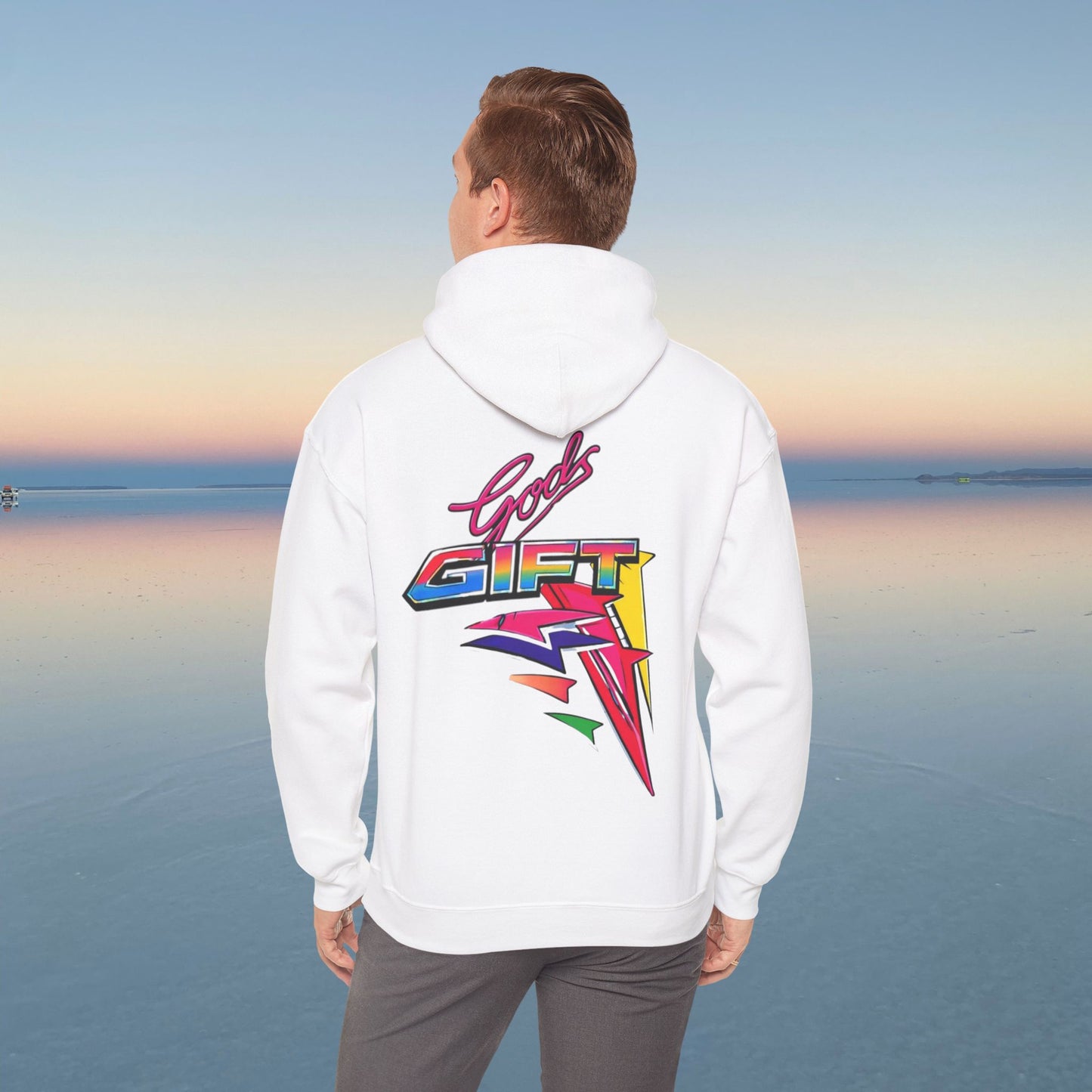 Gods Gift Water Ski Racing Hoodie | Powerboat Twin Turbo Retro Waterski Legend