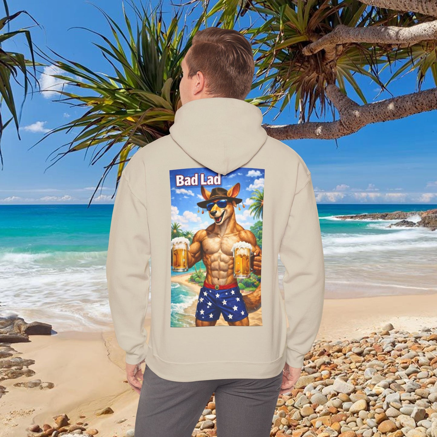 Bad Lad Oz Action Roo Collection Hoodie