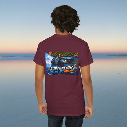 TR Australian Water Ski Racing Tribute Tee featuring the Champion Team